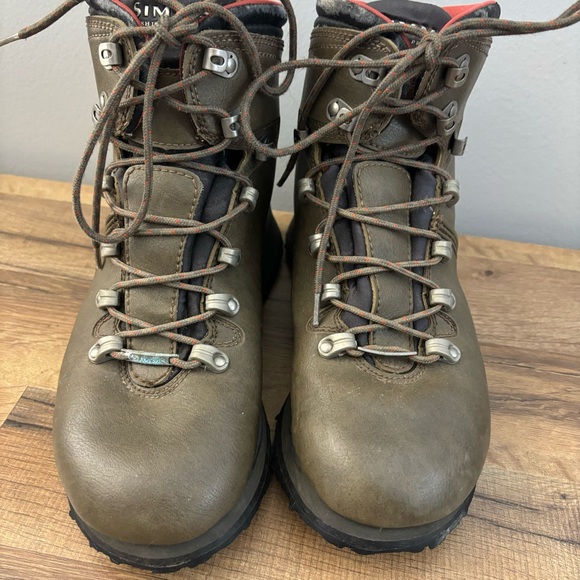 Simms Freestone Wading Rubber Soles Cleats Fishing Boots Men’s - Picture 4 of 11